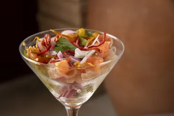 Ceviche de Peixe Branco