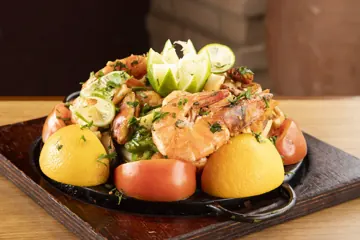 Churrasco de Frutos do Mar